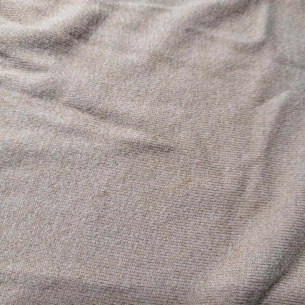 3/$30 Ann Taylor Tan Lace Trimmed V Neck Sweater - Picture 6 of 7